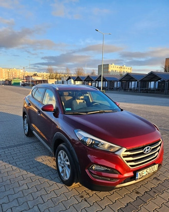 Hyundai Tucson cena 68900 przebieg: 115000, rok produkcji 2017 z Elbląg małe 106